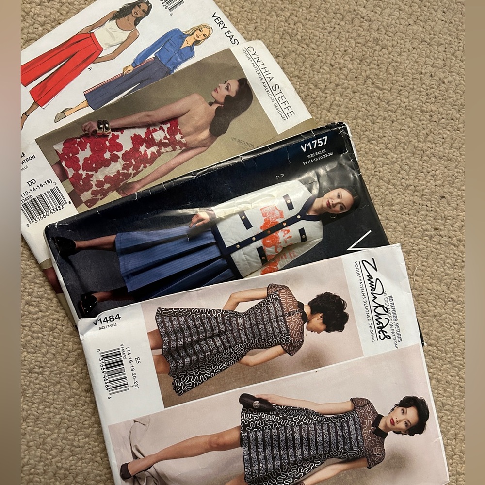 Vogue Bundle of Patterns